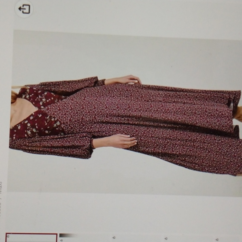 Free People Love Story Maxi Dress boho large - Picture 3 of 8